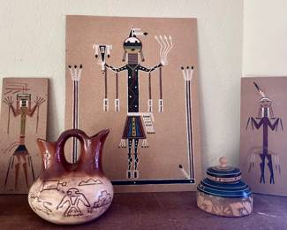 Native American art decor