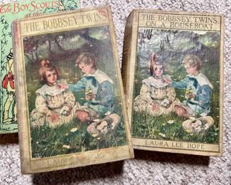 Vintage books: The Bobbsey Twins by Laura Lee Hope