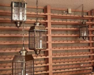 vintage decorative overhanging pendant lights