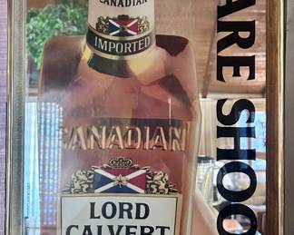 Lord Calvert Canadian Whiskey decor