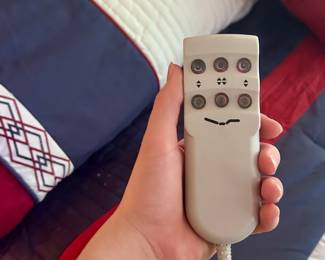 Bed mattress controller (elevate, depress) 2 separate controls for each side of bed