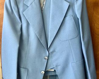 Mens light blue coat