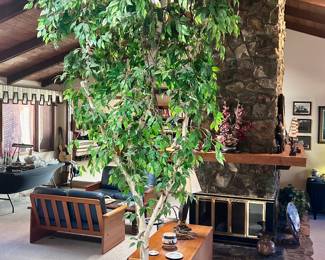 Fake indoor tree