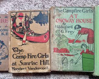 Vintage Camp Fire Girls books