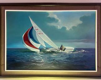Sailboat art