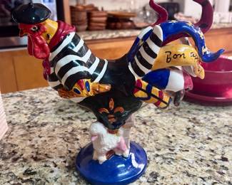 French rooster kitchen decor