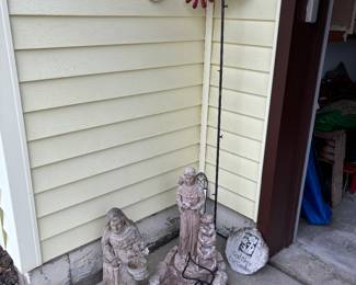 Outside Garage and Garden