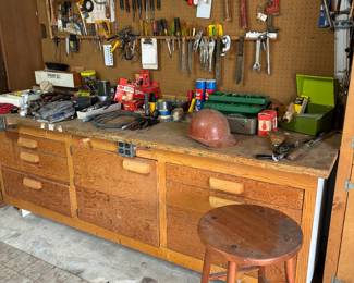 Outside Garage and Garden