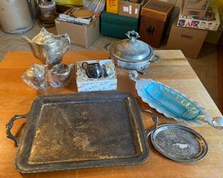 Vintage Silver Plated Items