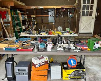 Outside Garage and Garden