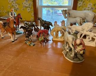 Vintage Ceramic Horses