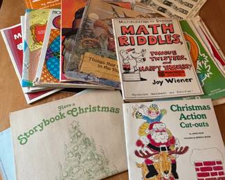 Vintage Activity books