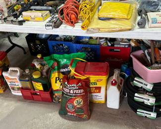 Outside Garage and Garden