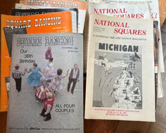 Vintage Square Dance Books