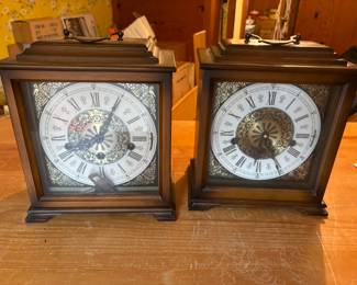 2 Germany Clocks - 1 is wind up and 1 is Battery