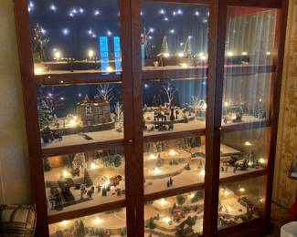 Display Cabinet Only - 77 1/2"T x 72" W x 29 1/2"D