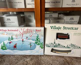 Animated Skating Pond - Village Streetcar