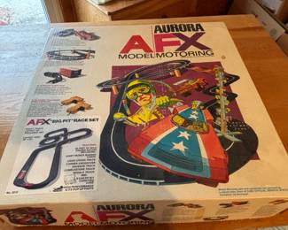 Vintage AFX Race Car Set