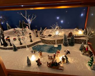 Dept 56 Items will be available at the sale.