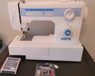 White Sewing Machine