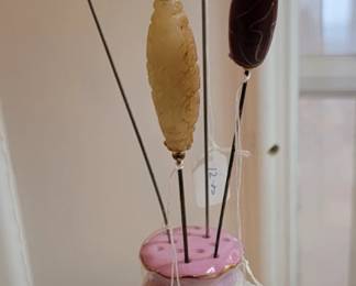 Hat Pin Holder and Hat Pine