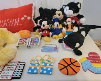 Disney Stuff Animals and Cotton colors