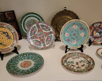 Collection of Decorative Plates