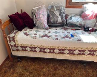 Twin Bed and Mattress