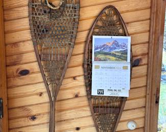 Antique Snow Shoes 