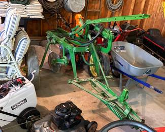 Beautiful Restored 2 Bottom Plow Clean Rubber Tires For Transport 