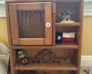 Texas Theme Wall Cabinet