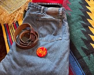 Vintage denim- these are lined!