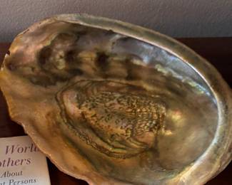 Abalone shell (another).