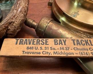 Traverse Bay Tackle Co vintage ruler- how big is your fish (less than 12”)?