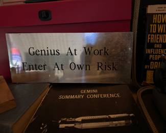 Well, it was a Gemini conference, of course they all got this plaque!