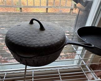 Someone said this cast iron chicken pot makes great sourdough bread. Yes, yes it does. Also chicken. 