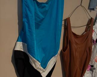 In swimware!
