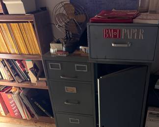 Vintage metal cabinets