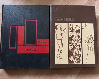 The Pines 1969 & 1970 yearbooks