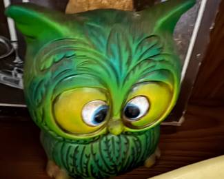 Vintage ceramic owl