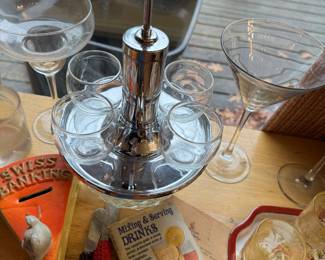 Also this rotating beverage dispenser.