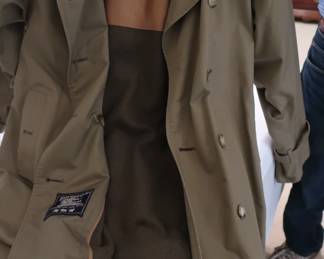 Women's  Burberry coat