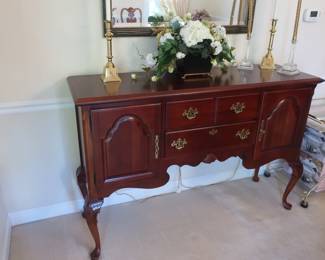 *    Stanley  buffet. It  is  58"  wide  and 18"  deep.  