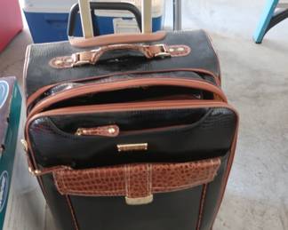 Samantha Brown Luggage.    There are two suitcases.