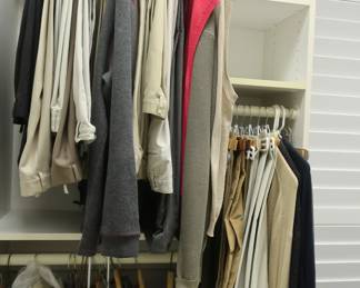 men's  clothes-  X  large