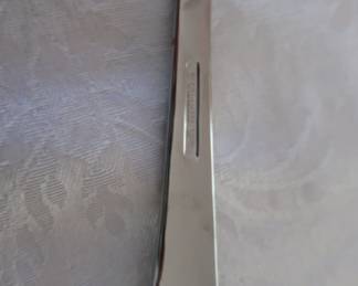 name  on  stainless  flatware