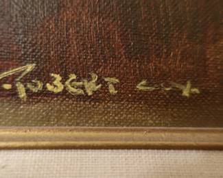 signature on art