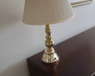 brass lamp