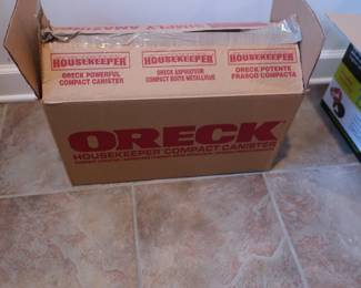 Oreck compact canister