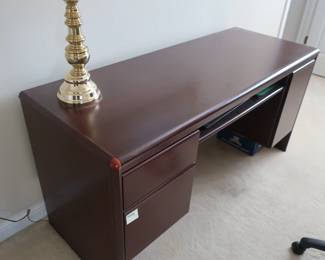 *  Computer desk 60" x 23 1/2" 